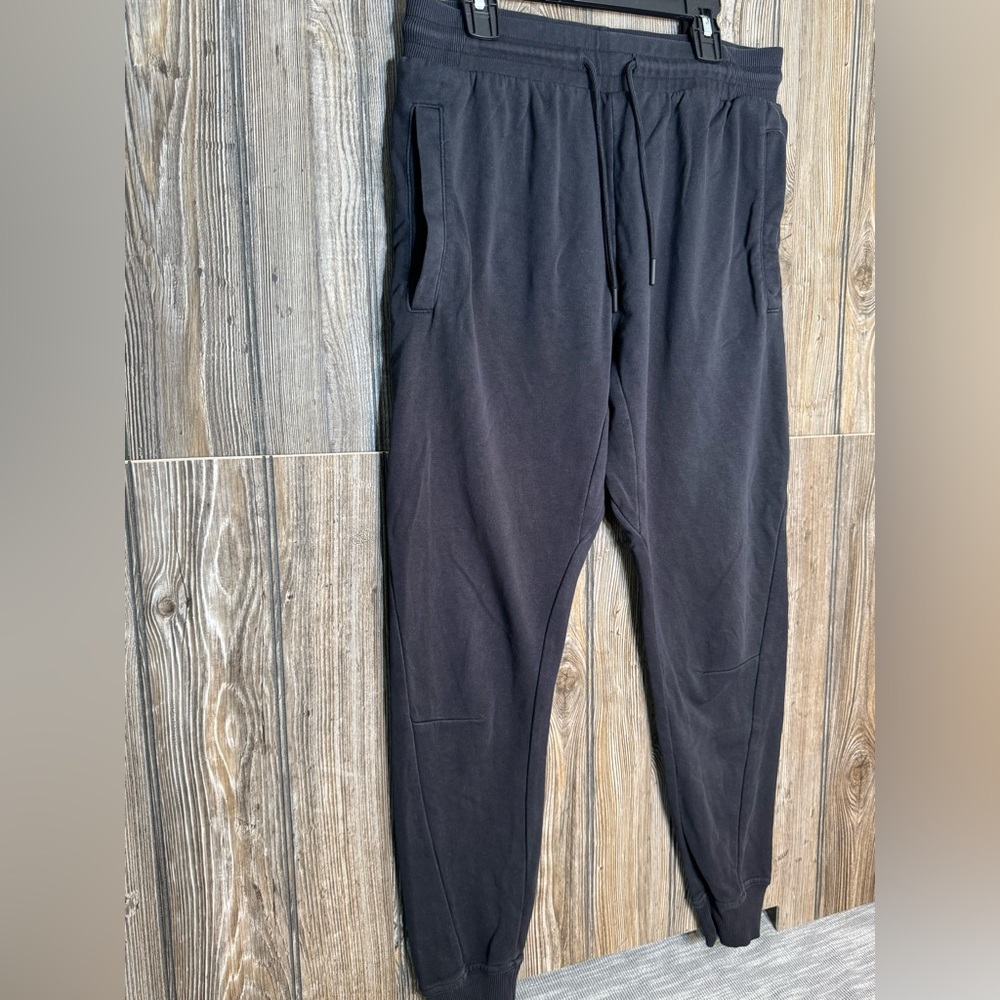 Gymshark Black Jogger Sweatpants with Tapered Leg